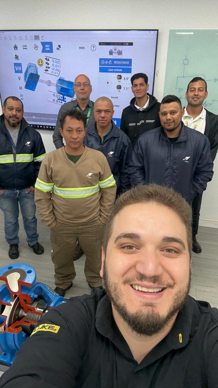 Capacitação técnica com instrumentos a laser