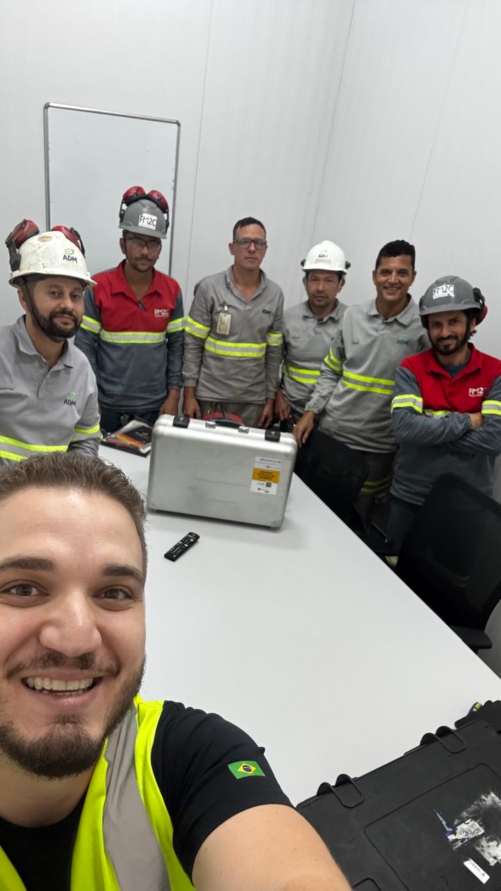 Capacitação técnica em planta industrial