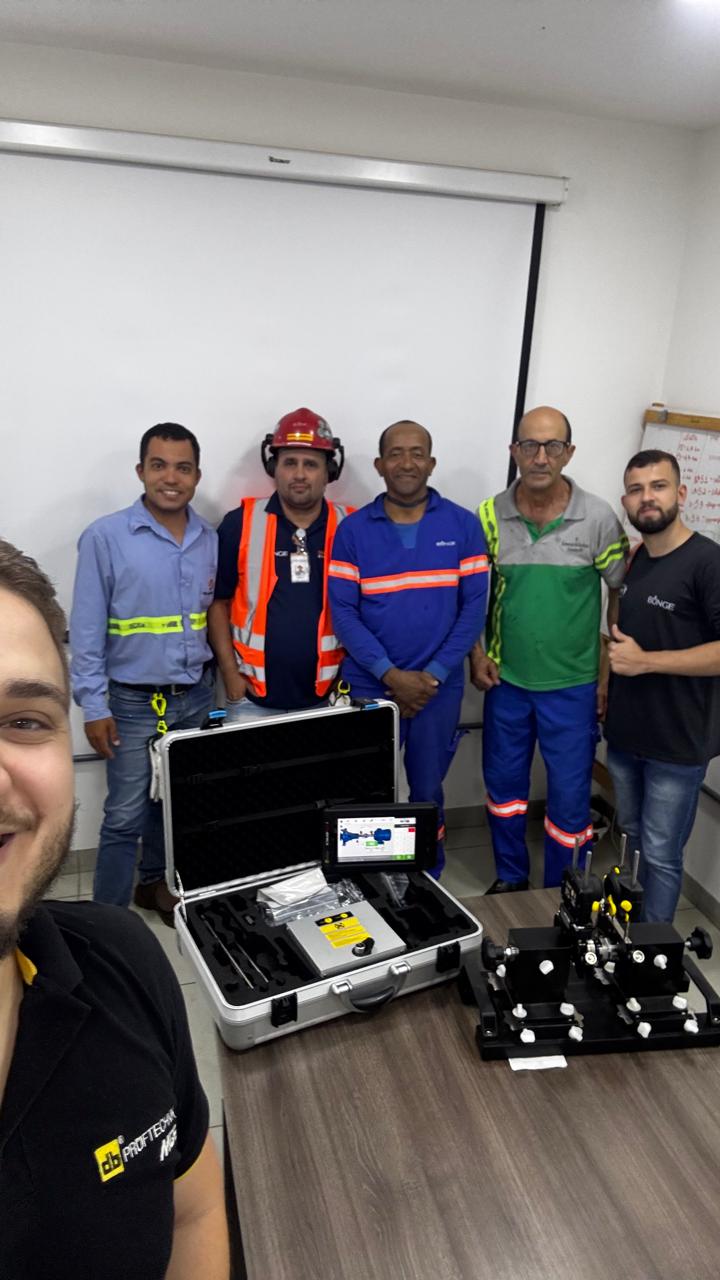 Treinamento com kit profissional de alinhamento a laser