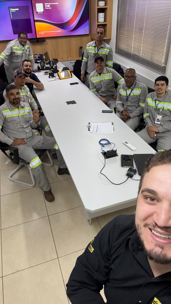 Treinamento in company para equipe de manutenção