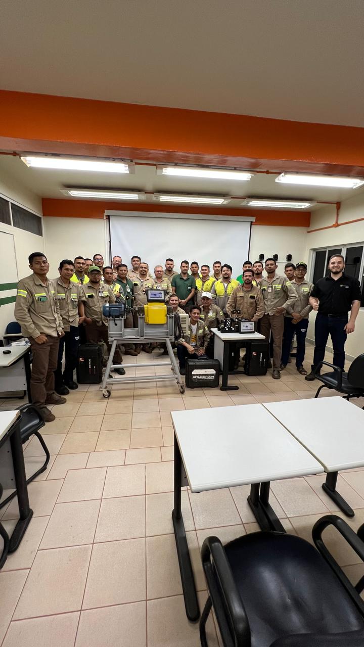Treinamento prático com instrumentos profissionais