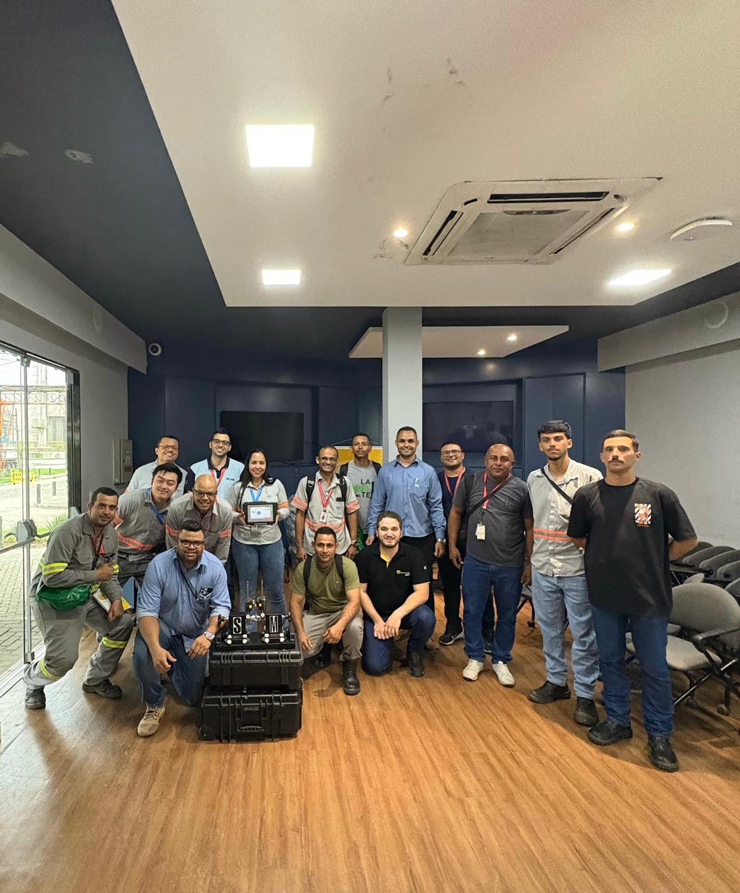 Treinamento in company com bancada profissional
